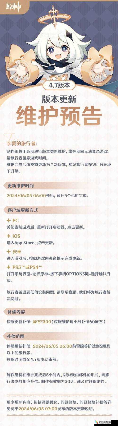 原神新版本上线揭秘：解析原神游戏升级更新时间计划以及全新特色内容（第部分为原神版本更新）